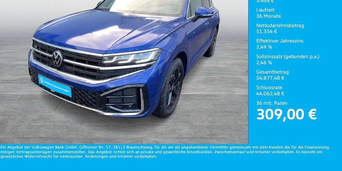 VW Touareg 29.989 km 56.822 &euro; Dortmund 44141