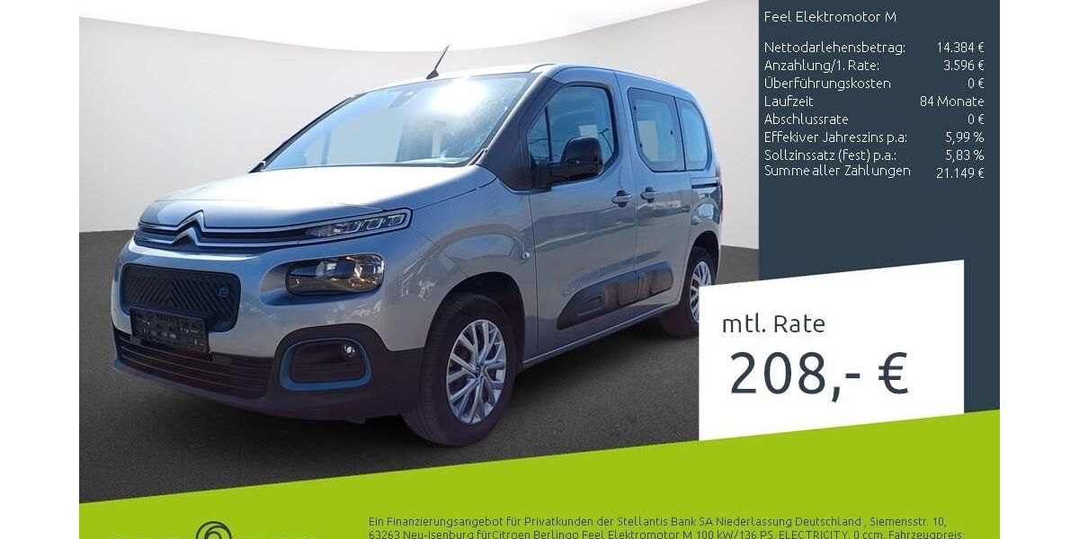 Citroen Berlingo 32.183 km 17.980 € Dortmund 44263