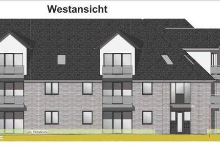 Neubau! Dachgeschoss-Wohnung mit Balkon, Tiefgarage und Aufzug in Rhade_A2530 3 zimmer
