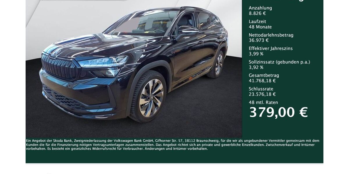 Skoda Kodiaq 13.053 km 45.613 &euro; Dortmund 44269