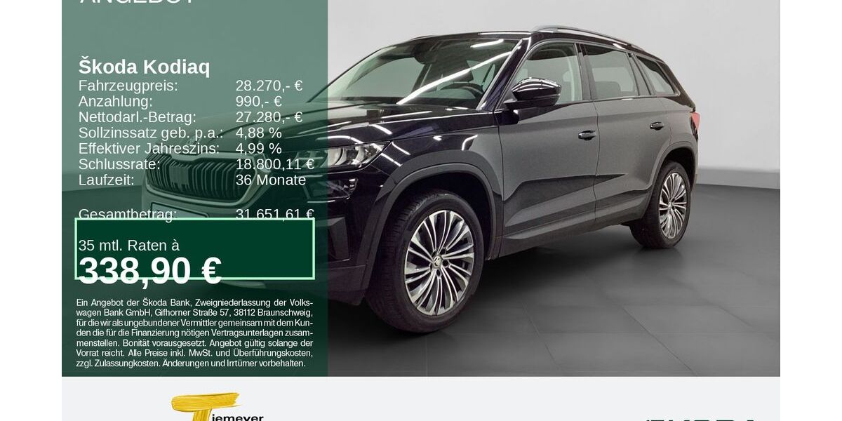 Skoda Kodiaq 87.481 km 27.570 &euro; Bochum 44809