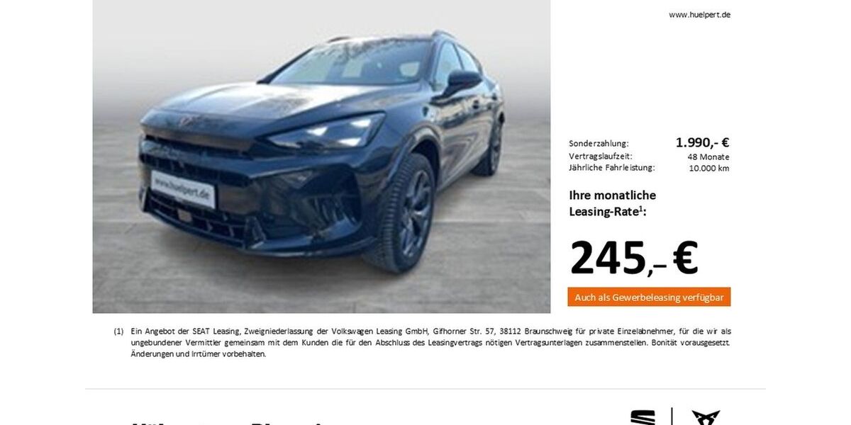 Cupra Formentor 13.979 km 30.730 &euro; Dortmund 44269