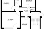 Etagenwohnung Herne Baukau - 3.5 Zimmer, 72 m&sup2;, 544&euro; | Angebot:24764525