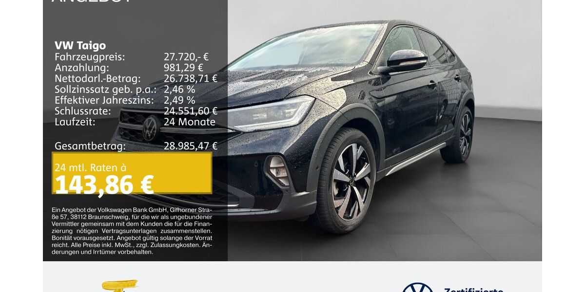 VW Taigo 13.901 km 27.150 &euro; Marl 45770