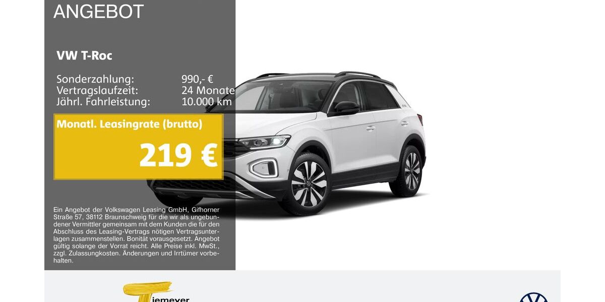 VW T-Roc 20.619 km 28.870 &euro; Herne 44653