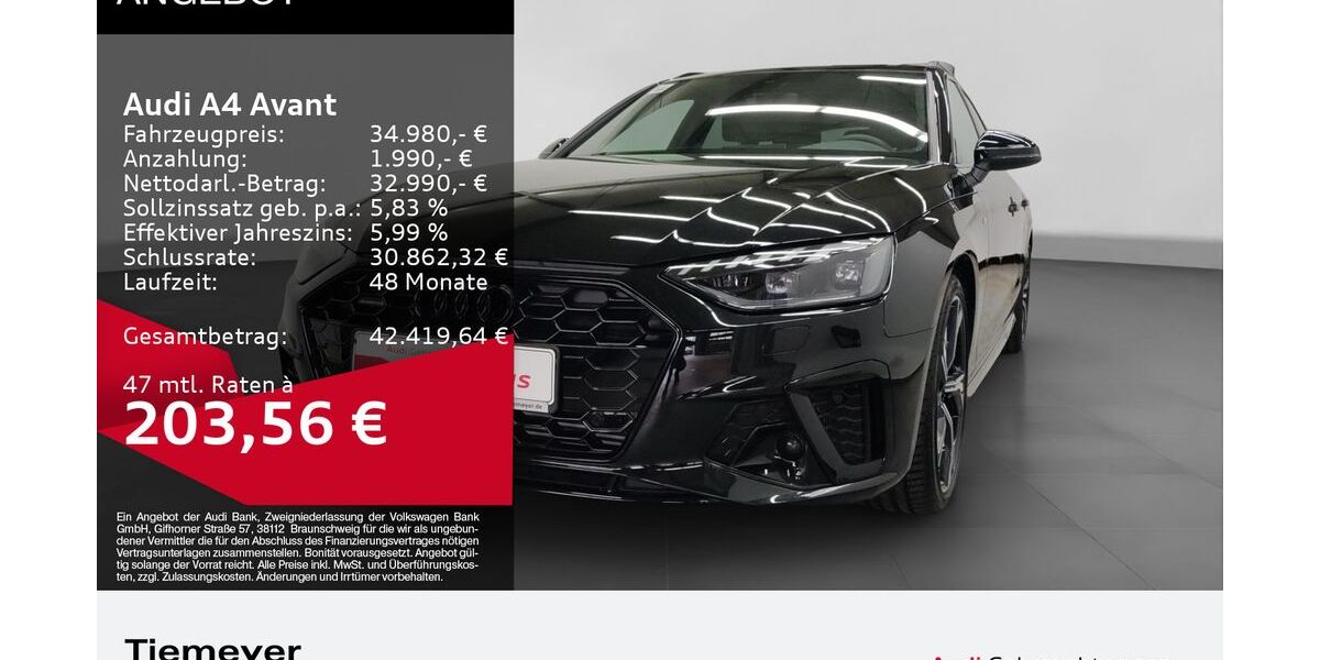Audi A4 30.297 km 34.980 &euro; Bochum 44809