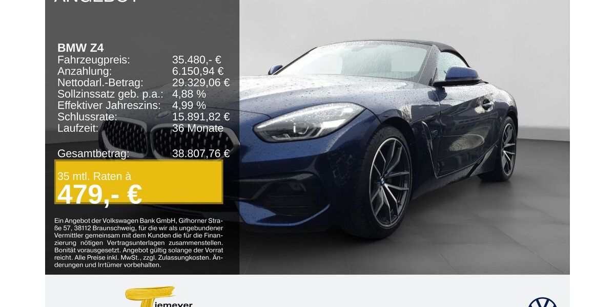 BMW Z4 27.063 km 34.460 &euro; Bochum 44892