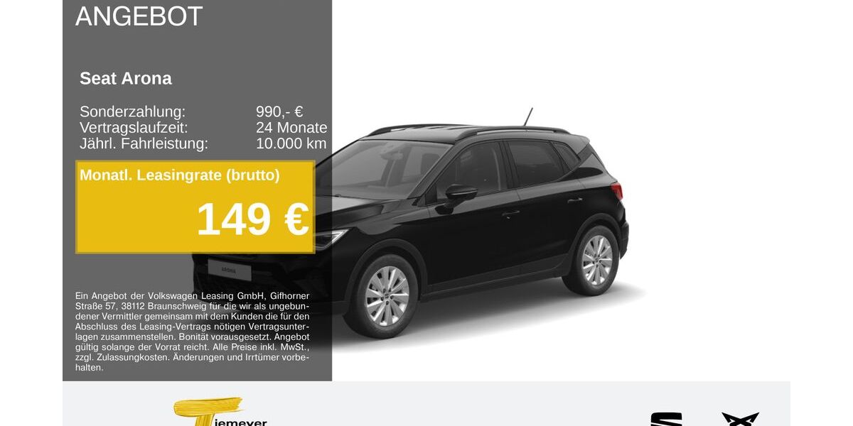 Seat Arona 22.272 km 21.740 &euro; Bochum 44809