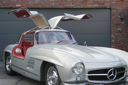 Mercedes SL 300 Flügeltürer Rudge Felge + Kofferset