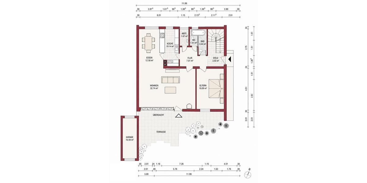 Einfamilienhaus Iserlohn Sümmern - 7 Zimmer, 290 m&sup2;, 649.000&euro; | Angebot:26990495