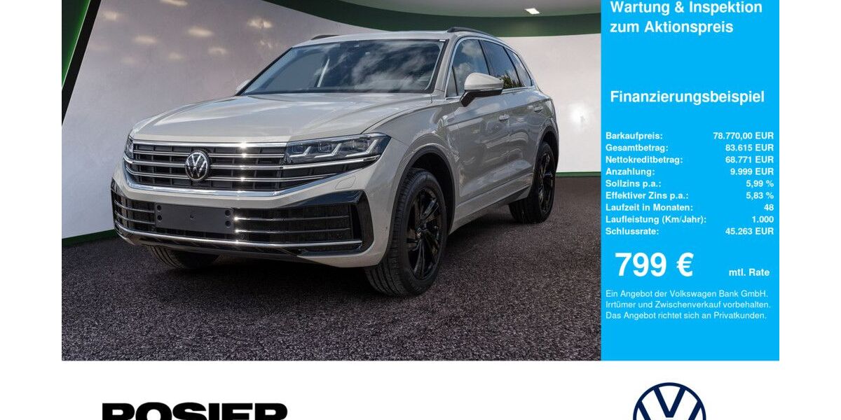 VW Touareg 9.995 km 76.590 &euro; Menden 58706