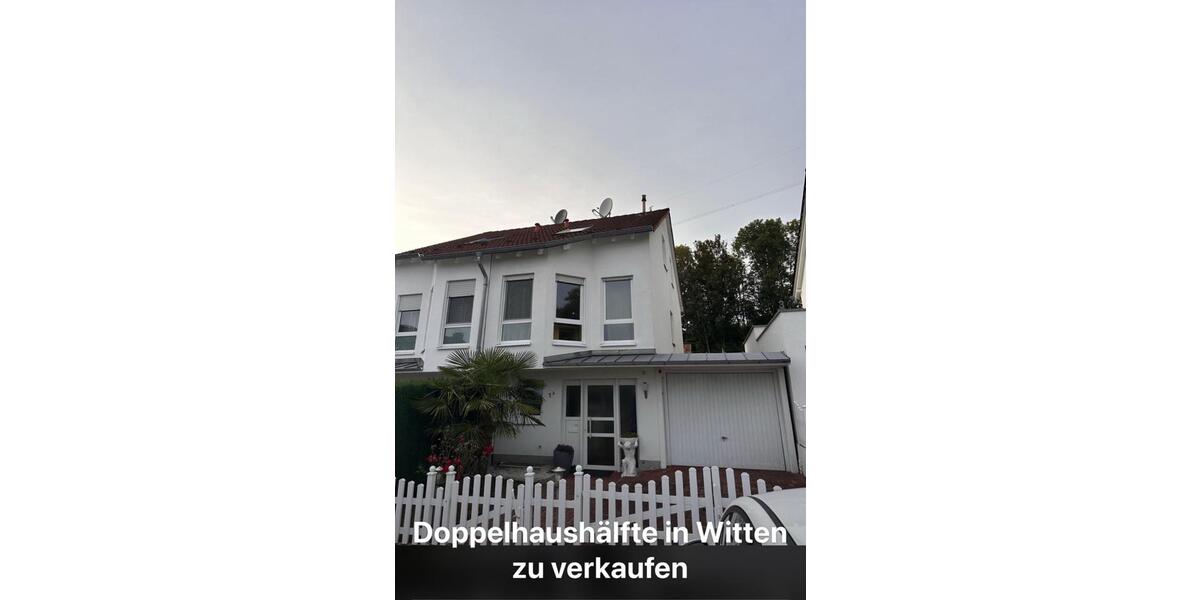 HausDoppelhaushälfte mit Garten, Garage in Witten 5 zimmer