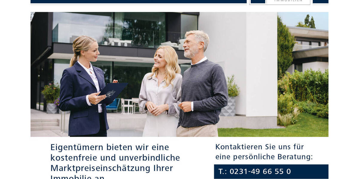 Etagenwohnung Dortmund Kirchhörde - 2 Zimmer, 66 m&sup2;, 219.000&euro; | Angebot:26344709