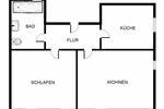 Etagenwohnung Herten Bertlich - 2 Zimmer, 58 m&sup2;, 279&euro; | Angebot:25932375