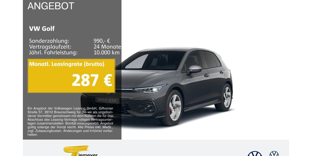 VW Golf 8.951 km 34.050 &euro; Marl 45770