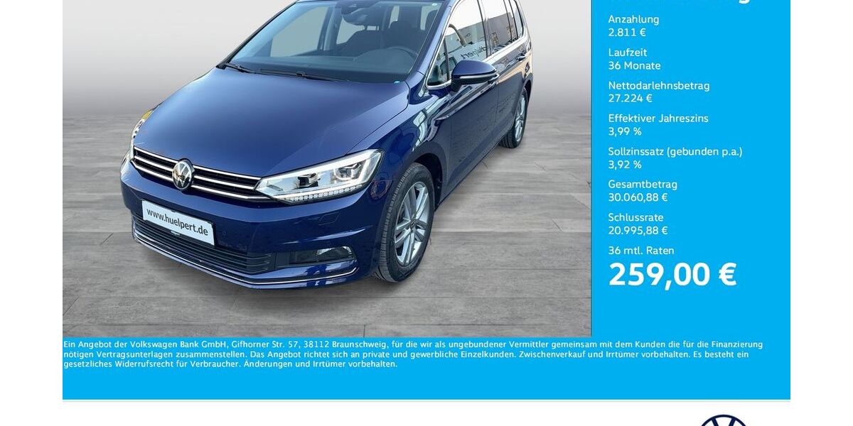 VW Touran 41.904 km 30.035 &euro; Dortmund 44379