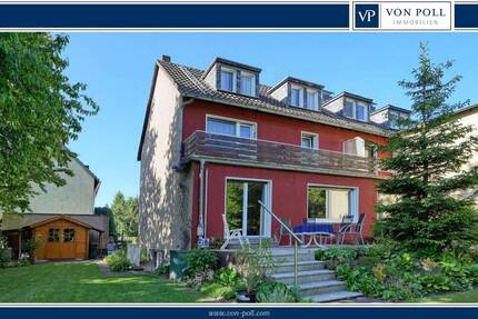 Familienfreundliche Doppelhaushälfte auf großem Erbpachtgrundstück in Stadtgarten-Nähe 6 zimmer