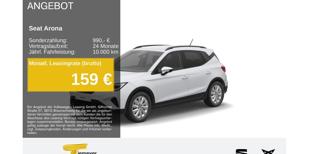 Seat Arona 15.405 km 22.480 &euro; Recklinghausen 45663