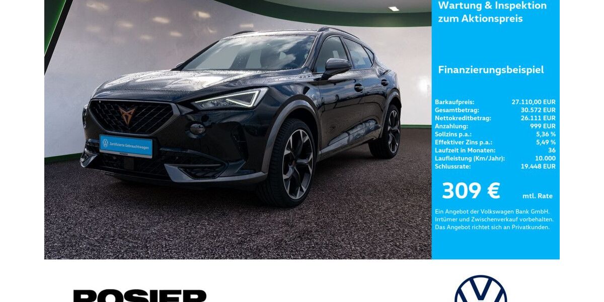 Cupra Formentor 29.000 km 27.110 &euro; Menden 58706