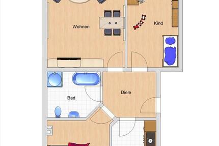 Wohnung Iserlohn Sümmern - 3 Zimmer, 77 m&sup2;, 426&euro; | Angebot:26264786