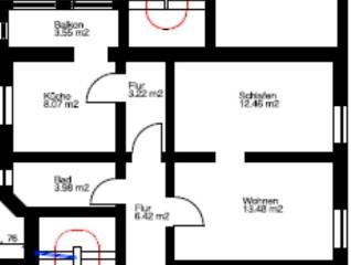 Etagenwohnung Dortmund Mengede - 2 Zimmer, 51 m&sup2;, 408&euro; | Angebot:24690359