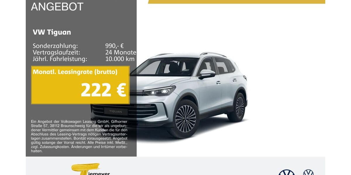 VW Tiguan 3.354 km 39.890 &euro; Gelsenkirchen 45888