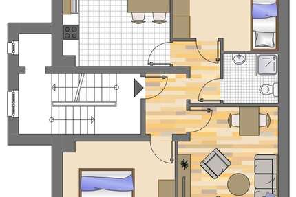Wohnung zum Mieten in Nachrodt-Wiblingwerde 399 € 58.56 m²