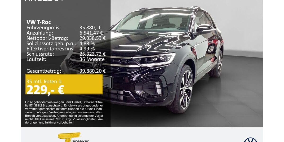 VW T-Roc 4.999 km 32.890 &euro; Bochum 44892