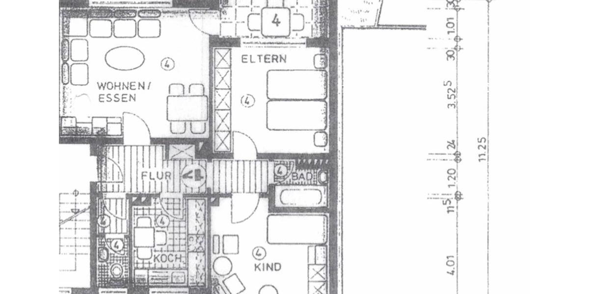 Etagenwohnung Recklinghausen Hillerheide - 3.5 Zimmer, 71 m&sup2;, 239.000&euro; | Angebot:24731705