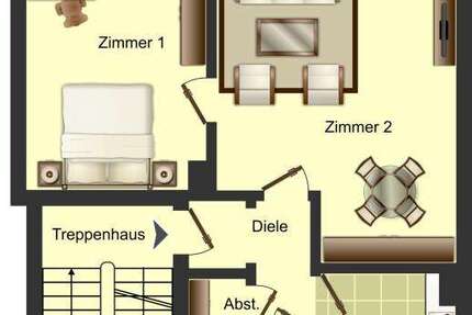 Wohnung zum Mieten in Bergkamen 409 € 51.31 m² 2.5 zimmer