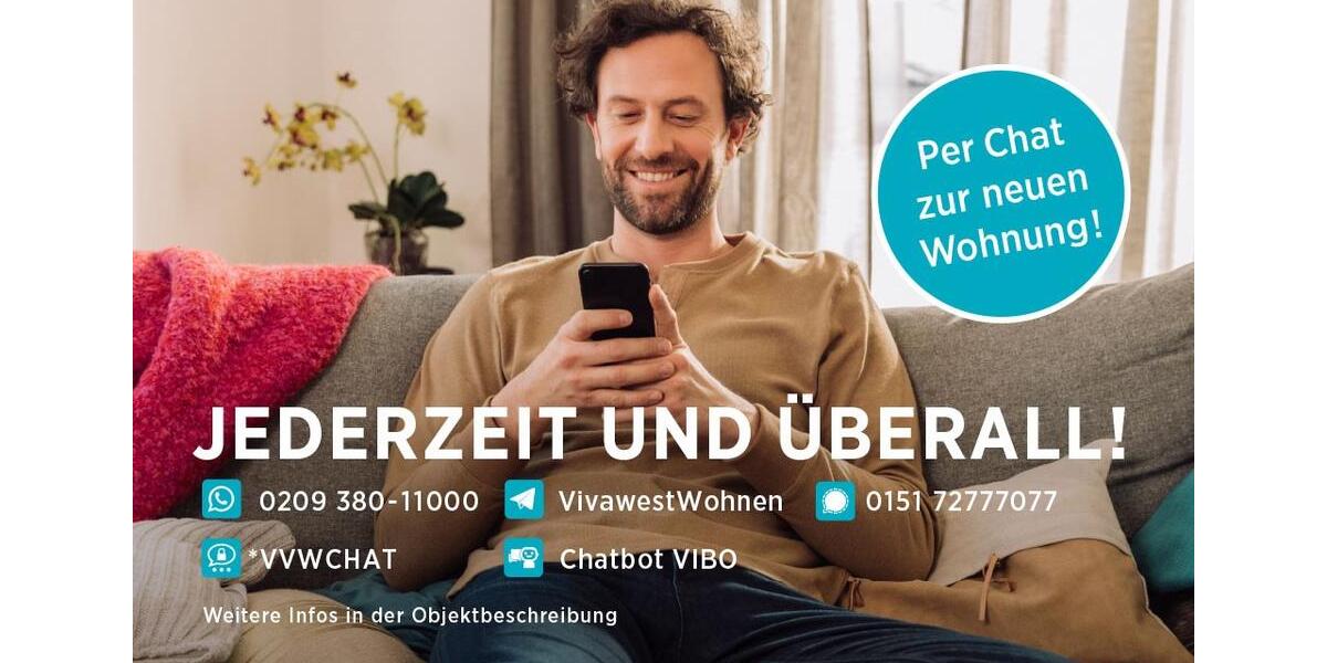 Im besten Alter eine Wohnung bei VIVAWEST - Wohnen ab 60. 2 zimmer