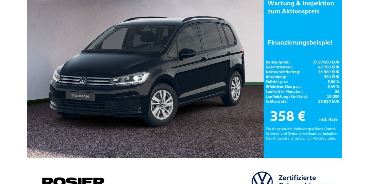 VW Touran 15.603 km 36.660 &euro; Menden 58706