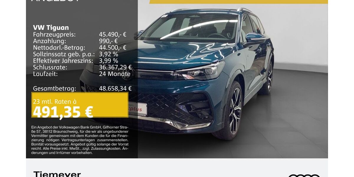 VW Tiguan 13.188 km 44.960 &euro; Bochum 44809