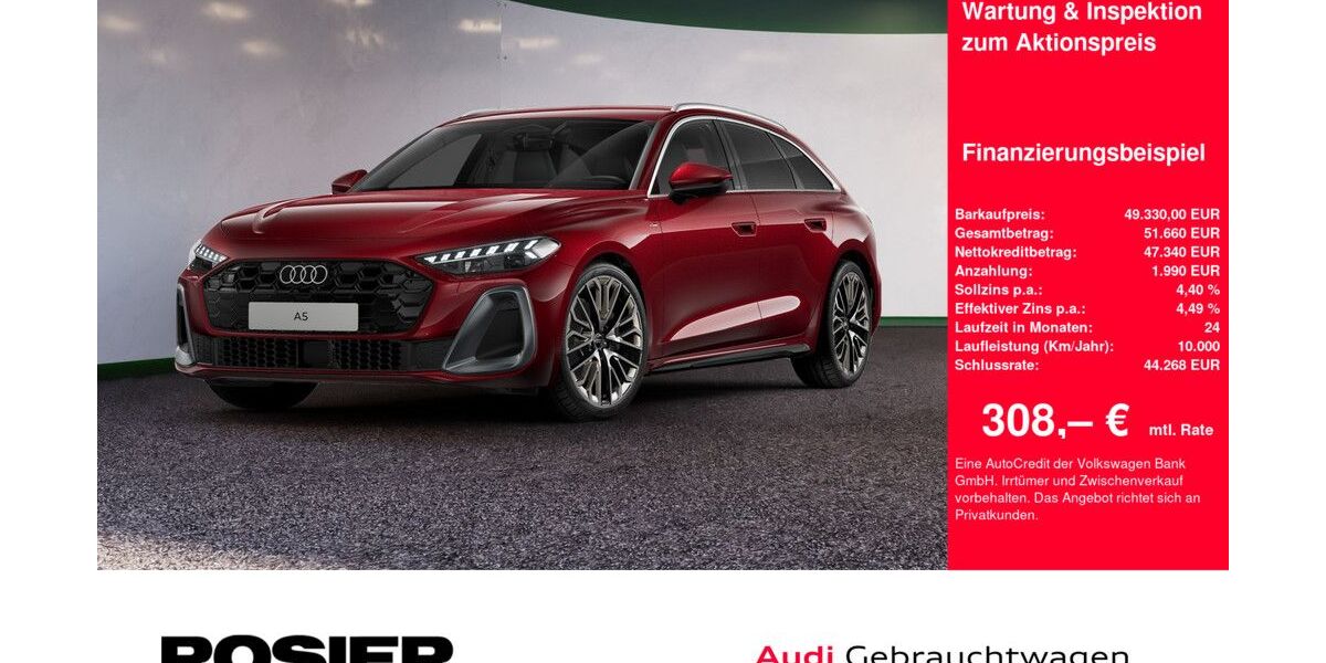 Audi A5 6.189 km 49.330 &euro; Menden 58706