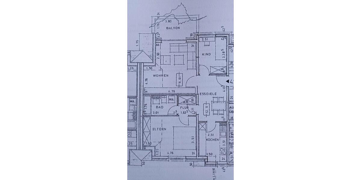 Etagenwohnung Castrop-Rauxel Rauxel - 3 Zimmer, 73 m&sup2;, 220.000&euro; | Angebot:24564699