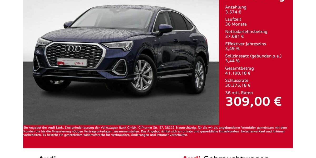 Audi Q3 8.387 km 39.477 &euro; Dortmund 44143