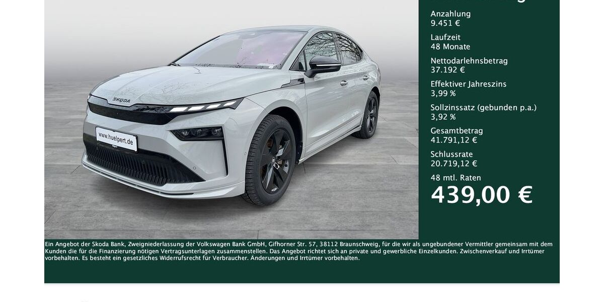 Skoda Enyaq 20.560 km 46.413 &euro; Dortmund 44269