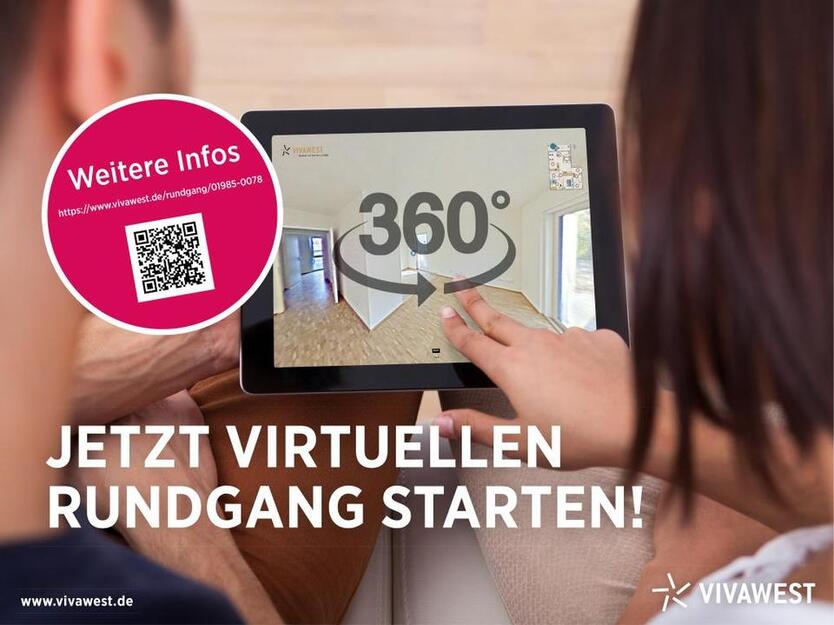 Bei VIVAWEST die Sonnenstrahlen auf der eigenen Terrasse genießen. zimmer