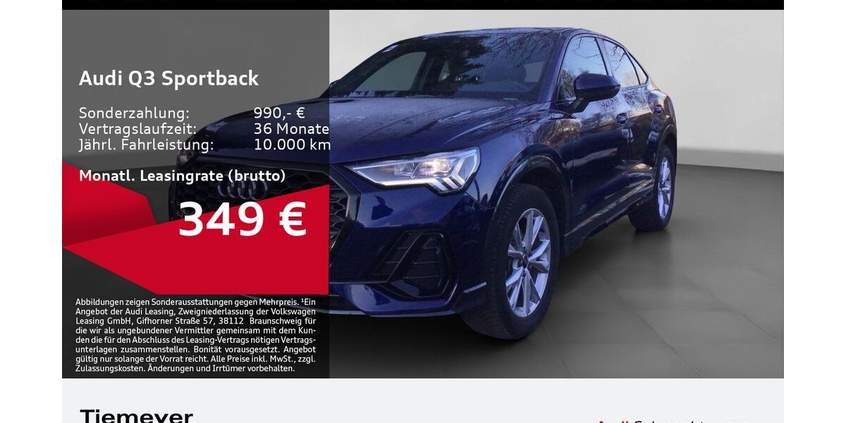 Audi Q3 14.543 km 41.220 &euro; Gelsenkirchen 45894