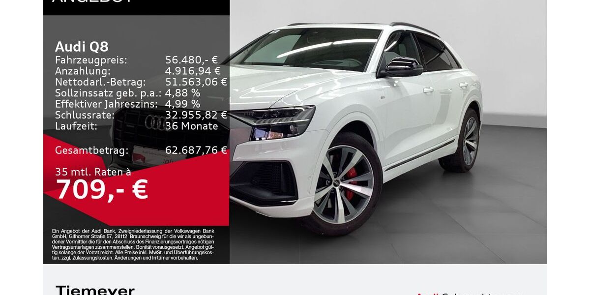 Audi Q8 80.655 km 55.480 &euro; Bochum 44809