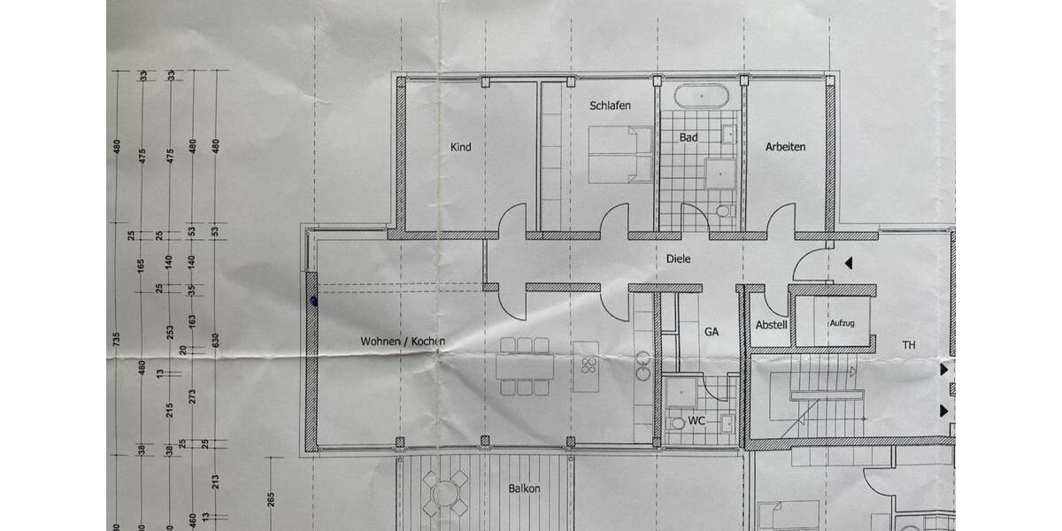 Etagenwohnung Dortmund Innenstadt West - 4 Zimmer, 144 m&sup2;, 1.800&euro; | Angebot:24224280