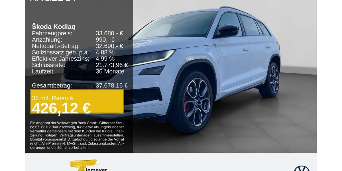 Skoda Kodiaq 75.280 km 32.680 &euro; Bochum 44892