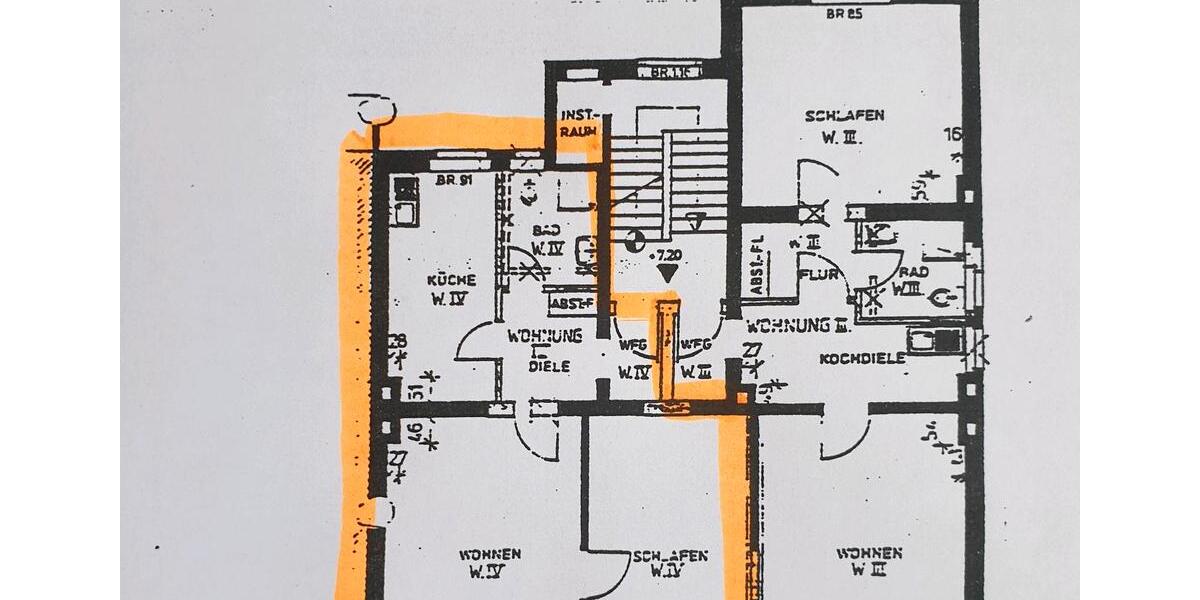 Etagenwohnung Hagen Hagen-Nord - 2 Zimmer, 56 m&sup2;, 69.000&euro; | Angebot:24737086