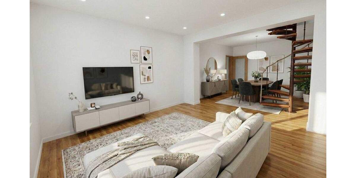 GEPFLEGTE DOPPELHAUSHÄLFTE MIT GARAGEN AUF GROßEM GRUNDSTÜCK IN DER MENGEDER HEIDE 6 zimmer