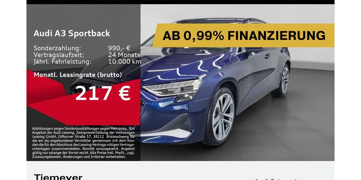 Audi A3 20.323 km 28.490 &euro; Bochum 44809