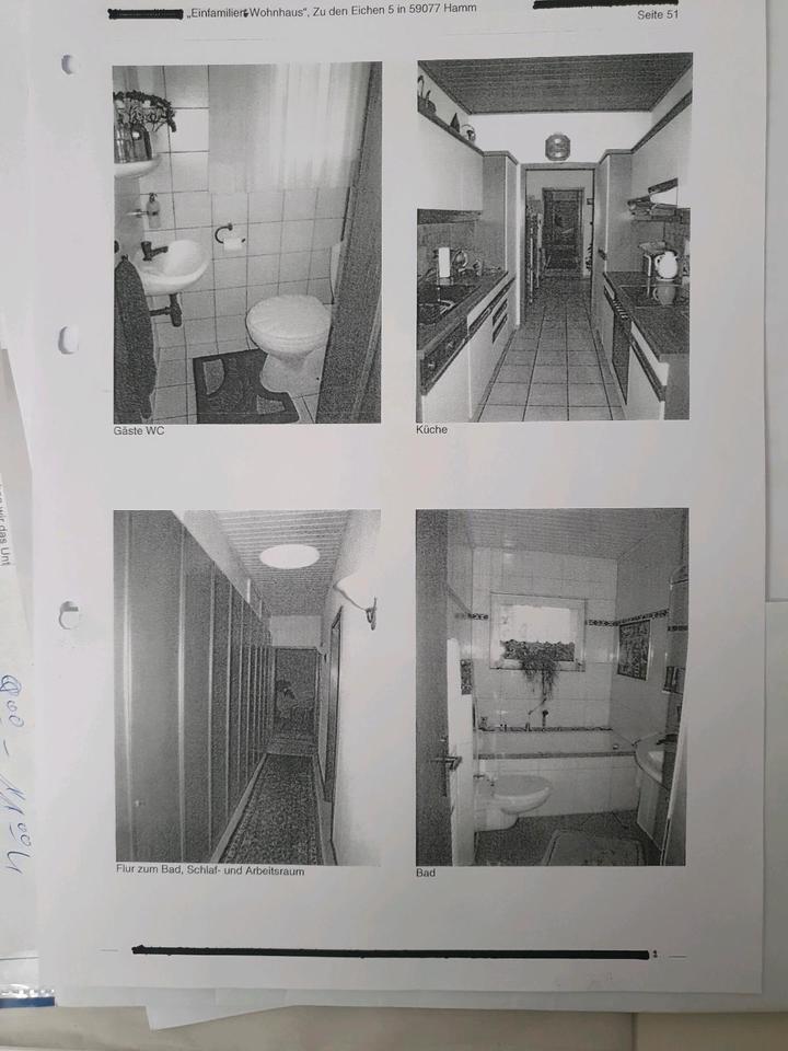 Einfamilien-Wohnhaus (Bungalow) mit Garage in Hamm Pelkum zimmer