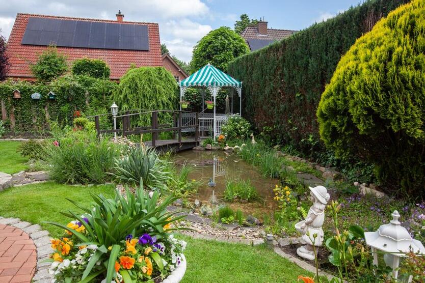 Einfamilienhaus mit idyllischen Garten in Reihne -Eschendorf