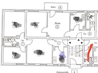 Etagenwohnung Herne Wanne-Bickern - 4.5 Zimmer, 110 m&sup2;, 175.000&euro; | Angebot:24563674