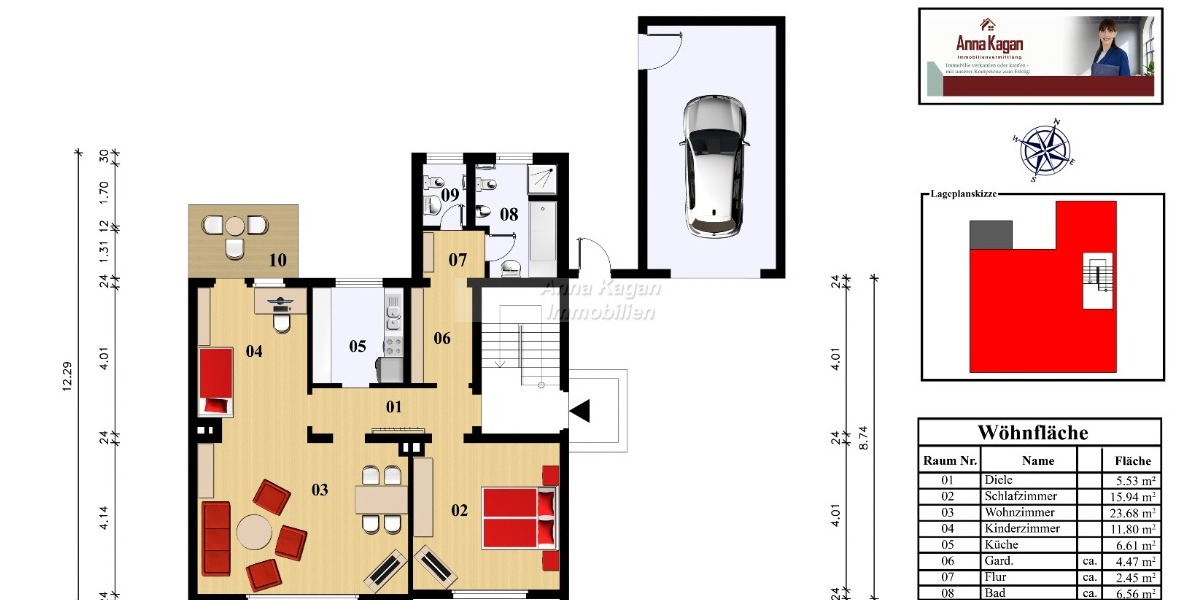 Ruhige Sackgassenlage und viel Grundstück – Haus in Dortmund Lichtendorf - Zweifamilienhaus Dortmund Lichtendorf | Angebot:26954694