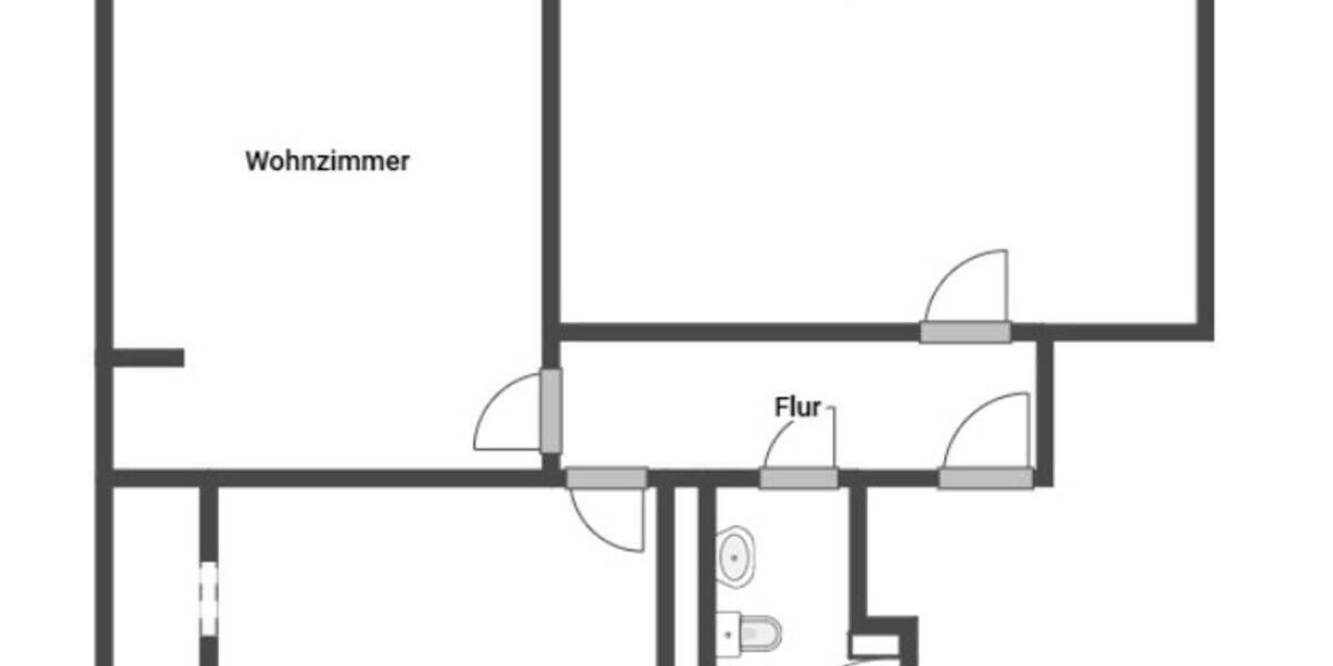Etagenwohnung Gelsenkirchen Resse - 2 Zimmer, 64 m&sup2;, 125.000&euro; | Angebot:24834650
